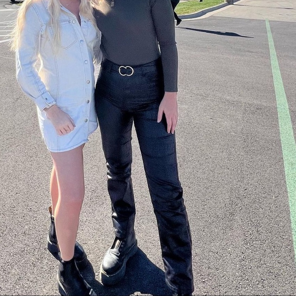 Leather pants